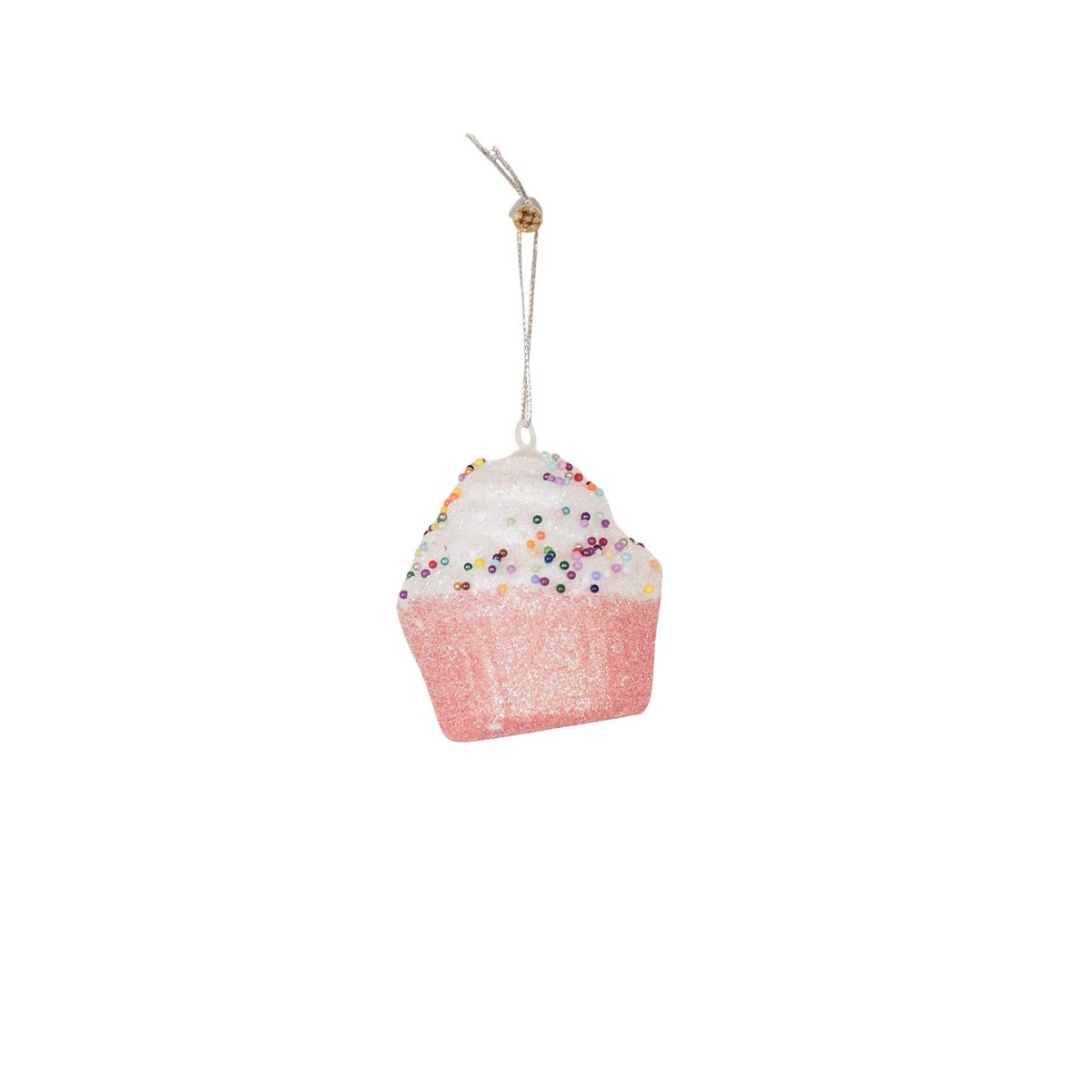 Addobbi albero di Natale Cupcake - Set da 3